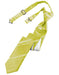 Cardi Pre-Tied Willow Striped Satin Skinny Necktie