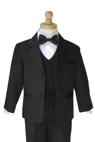 "Prodigy" Kids Black Tuxedo Package