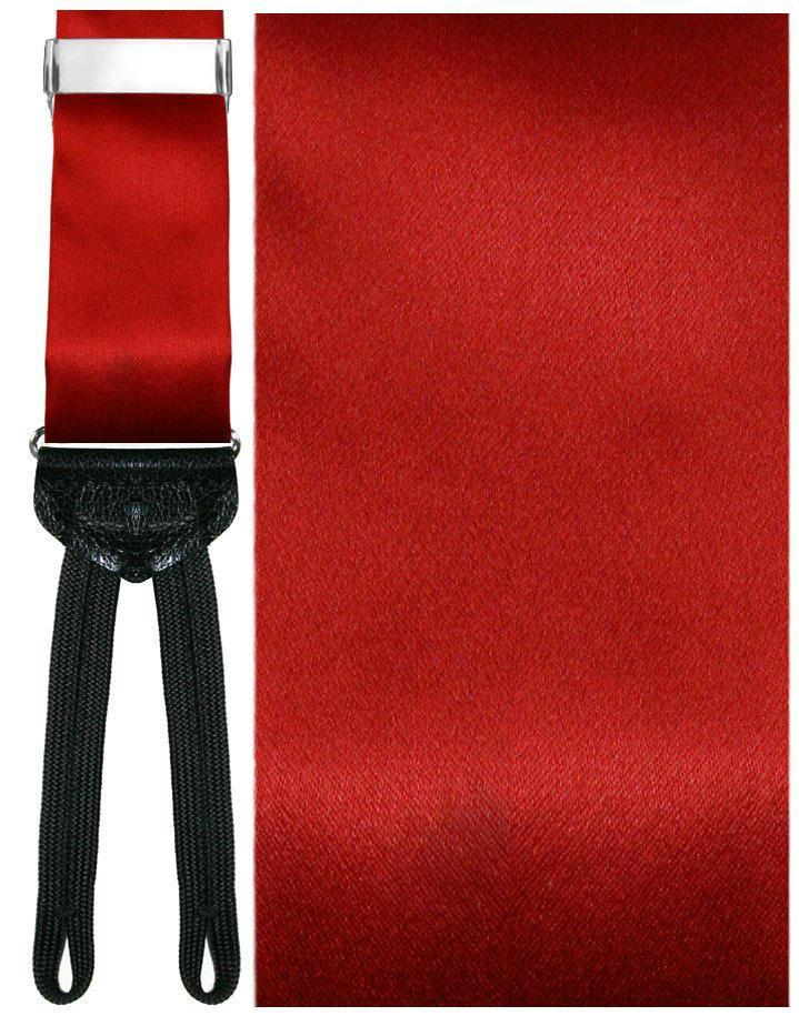 "Ravenna" Red Suspenders
