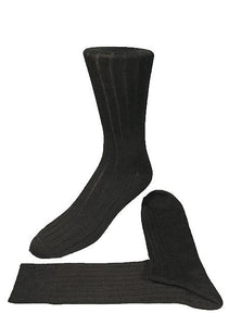Ribbed Formal Socks
