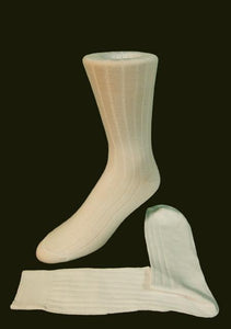 Ribbed Formal Socks