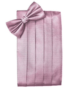 Rose Herringbone Kids Cummerbund