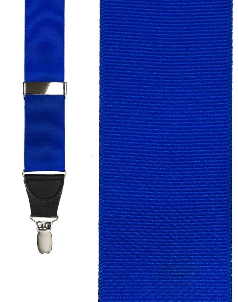 "Royal Blue Grosgraine Ribbon" Suspenders