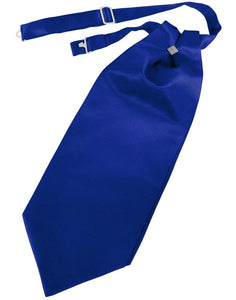 Royal Blue Luxury Satin Cravat