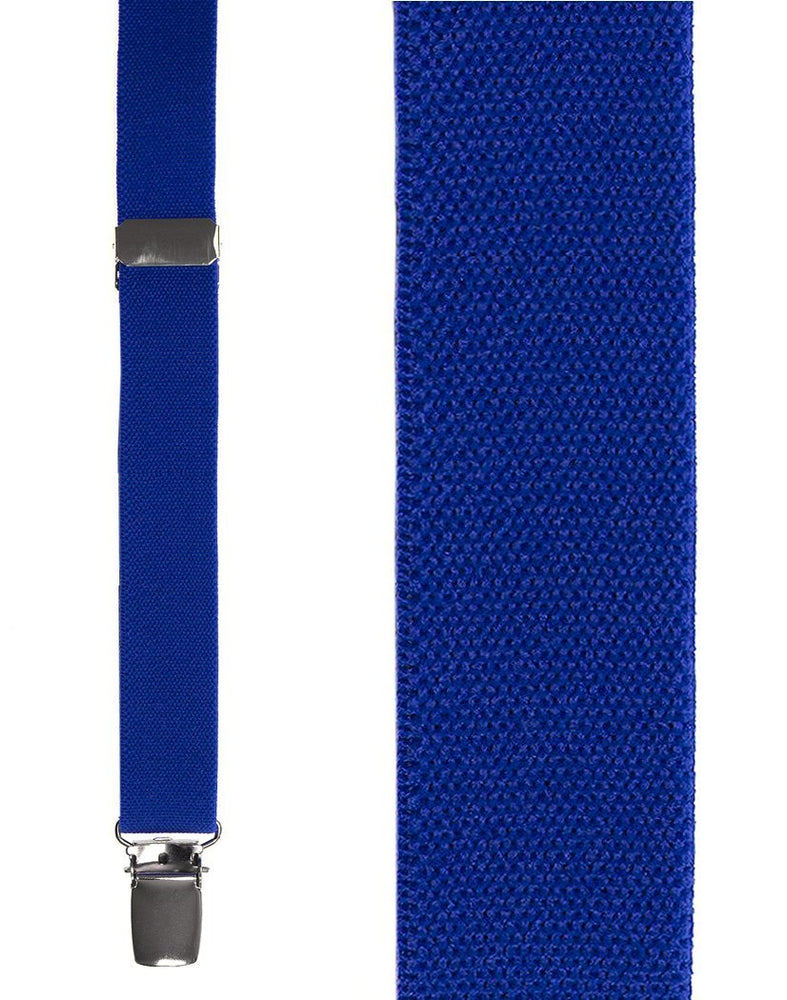 "Royal Blue Oxford" Suspenders