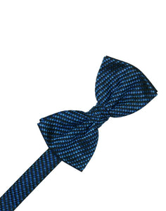 Royal Blue Venetian Kids Bow Tie