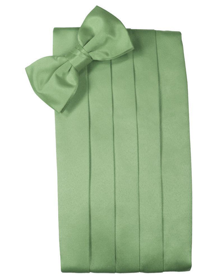 Sage Luxury Kids Satin Cummerbund