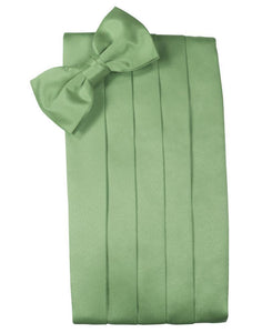 Sage Luxury Kids Satin Cummerbund