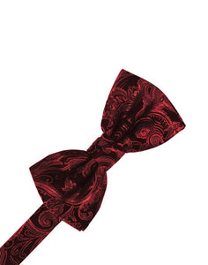 Scarlet Tapestry Kids Bow Tie