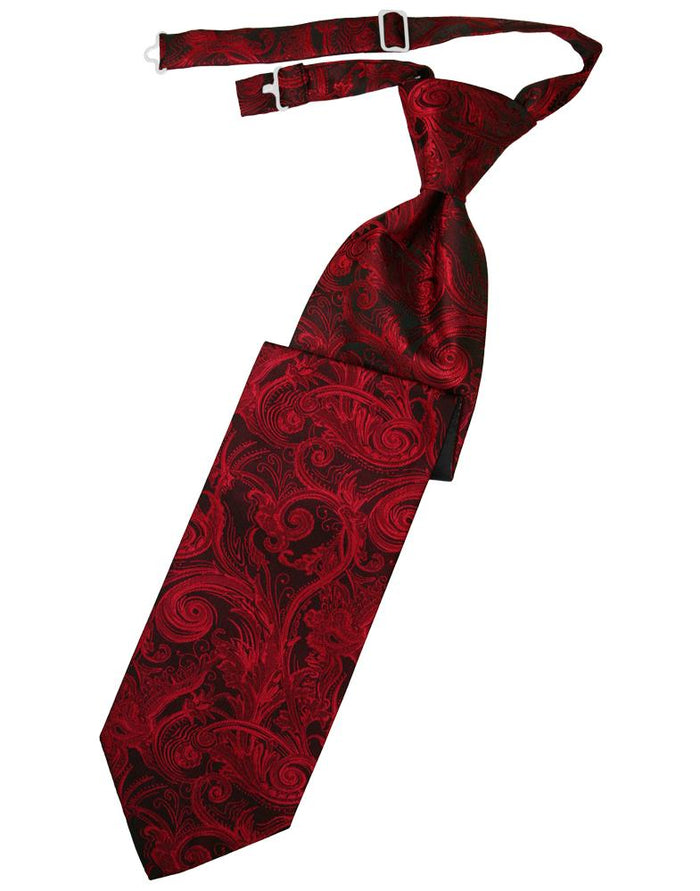 Scarlet Tapestry Kids Necktie