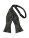 Cardi Self Tie Charcoal Tapestry Bow Tie