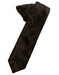 Chocolate Tapestry Skinny Necktie