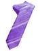 Freesia Striped Satin Skinny Necktie
