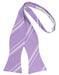 Cardi Self Tie Heather Striped Satin Bow Tie