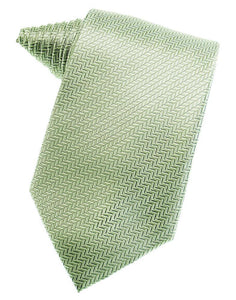 Mint Herringbone Necktie