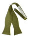Cardi Self Tie Moss Luxury Satin Bow Tie
