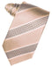 Peach Venetian Stripe Necktie