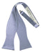 Cardi Self Tie Periwinkle Luxury Satin Bow Tie