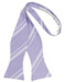 Cardi Self Tie Periwinkle Striped Satin Bow Tie