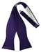 Cardi Self Tie Purple Luxury Satin Bow Tie