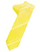 Sunbeam Striped Satin Skinny Necktie