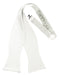 Cardi Self Tie White Luxury Satin Bow Tie