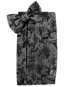 Silver Tapestry Kids Cummerbund