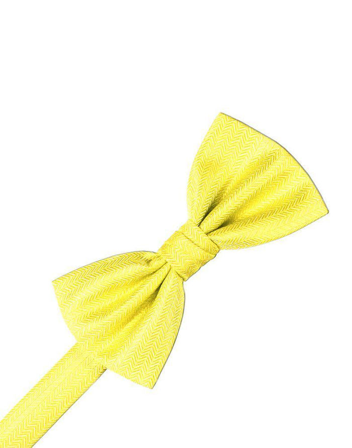Sunbeam Herringbone Kids Bow Tie