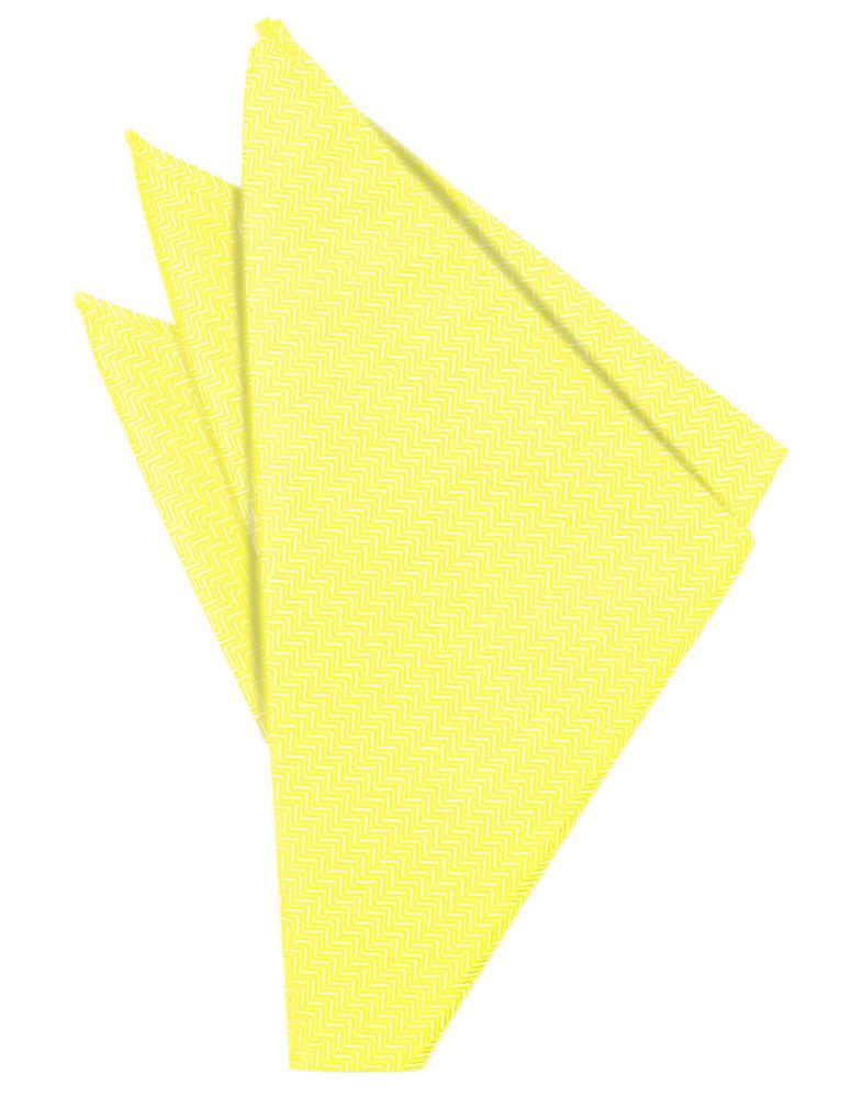 Sunbeam Herringbone Pocket Square