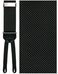 "Teramo" Black Suspenders