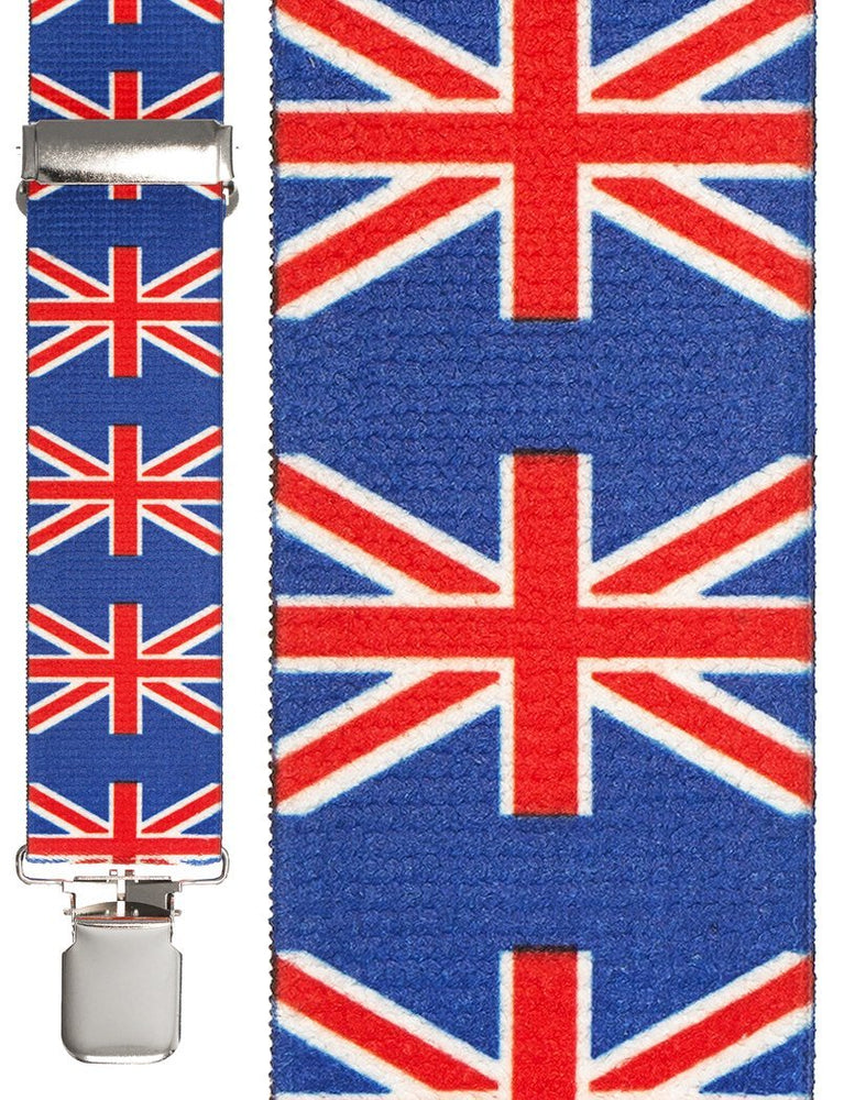 "United Kingdom Flag" Suspenders