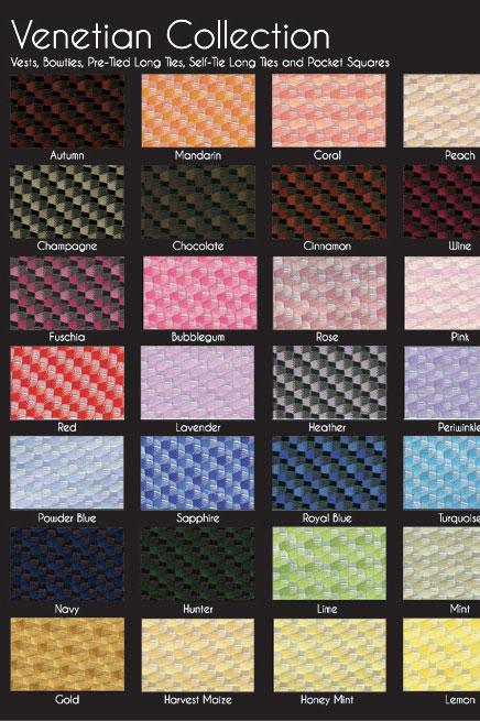 Venetian Swatch Card