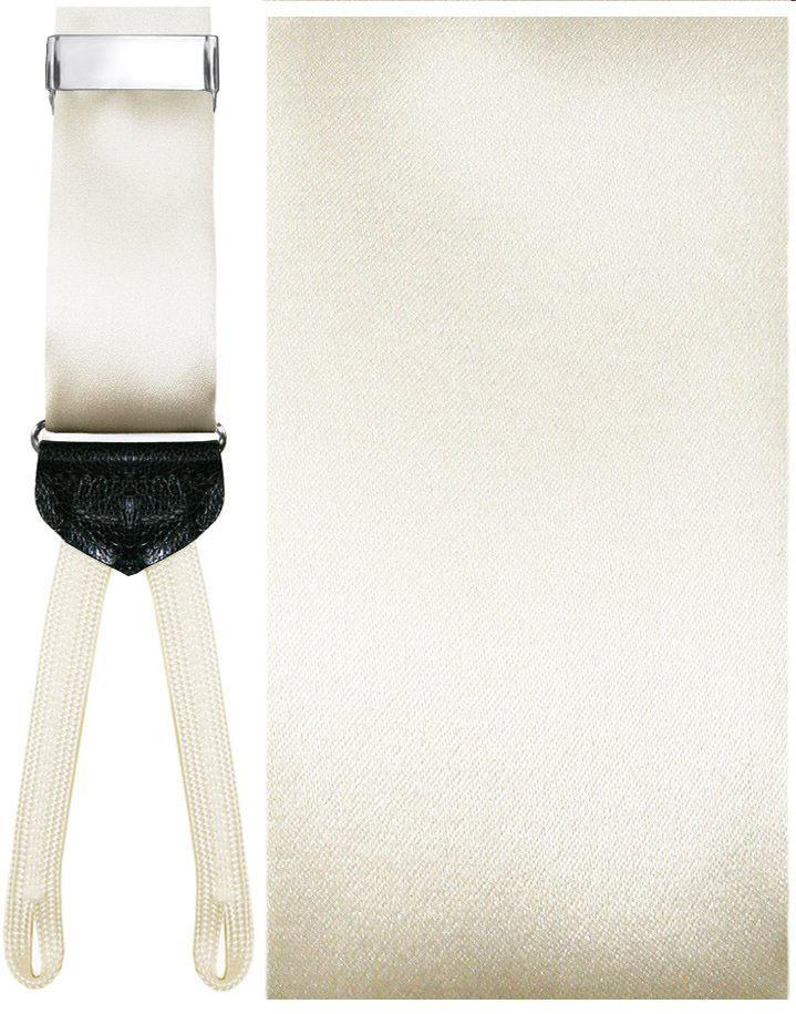 "Viterbo" Ivory Suspenders