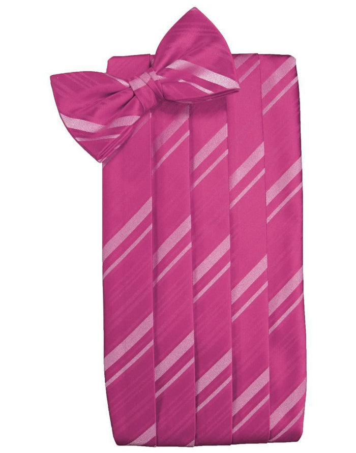 Watermelon Kids Striped Satin Cummerbund