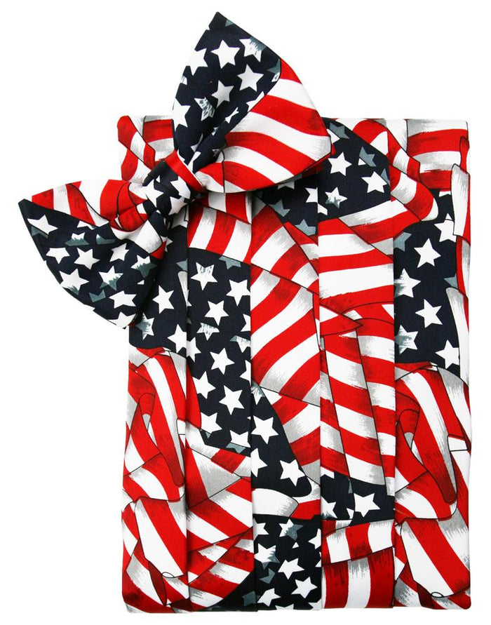 Waving Flags Cummerbund