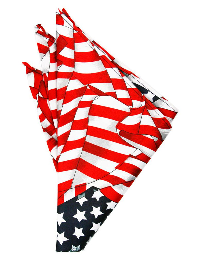 Waving Flags Pocket Square