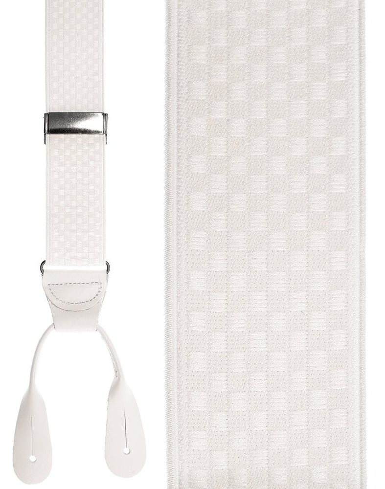 "White Checkers" Suspenders