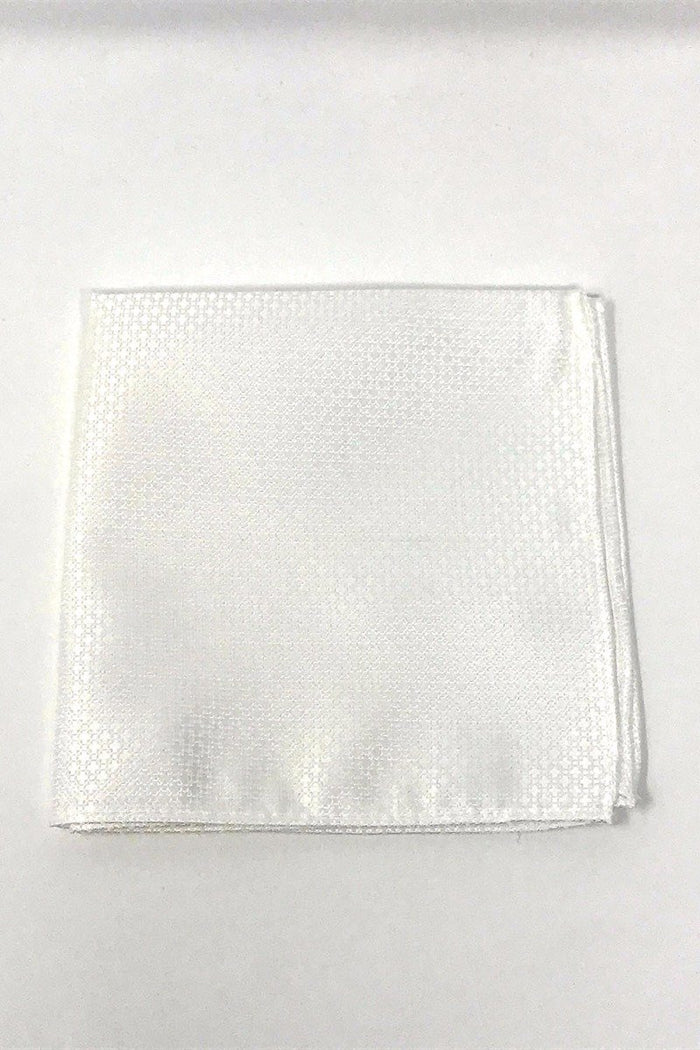 White Regal Pocket Square