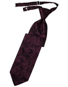 Wine Tapestry Kids Necktie