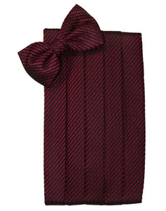 Wine Venetian Cummerbund