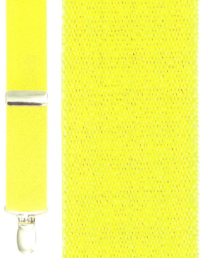 "Yellow Neon" Suspenders