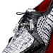 Marco Di Milano Caribe Newspaper Black Leather Dress Shoe