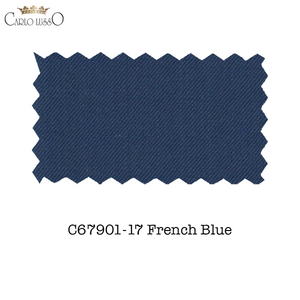 Carlo Lusso French Blue Two-button Suit