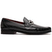 Marco Di Milano Cassarano Men's Calfskin Leather Loafers Black