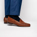 Zelli Cestino Woven Loafers Cognac (15-211-CGN)
