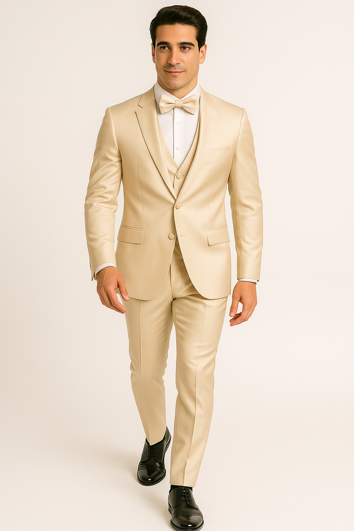 Champagne -luxe-4-piece-tuxedo-set