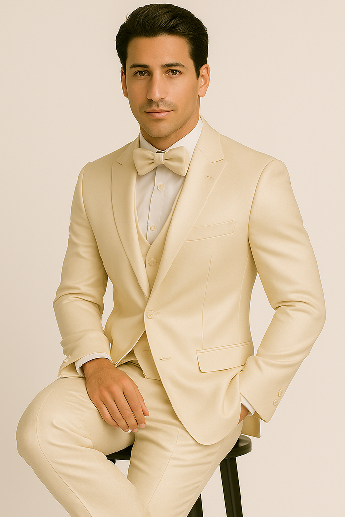 Champagne -luxe-4-piece-tuxedo-set