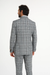 Classic Fit in Black and White Plaid Color by Rossiman