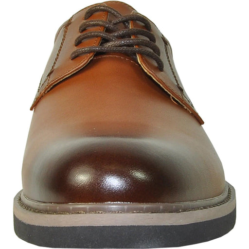 Classic Bravo Oxford - Antique Cognac Dress Shoe (Relaxed Fit) - USA Men's Outlet