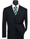 Tone on Tone Pinstripe Suit